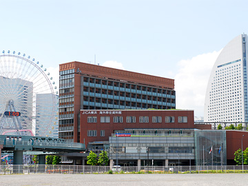 【写真】横浜国際センター　建物景観写真